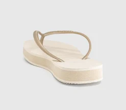 Slim Flatform Flip Flops
