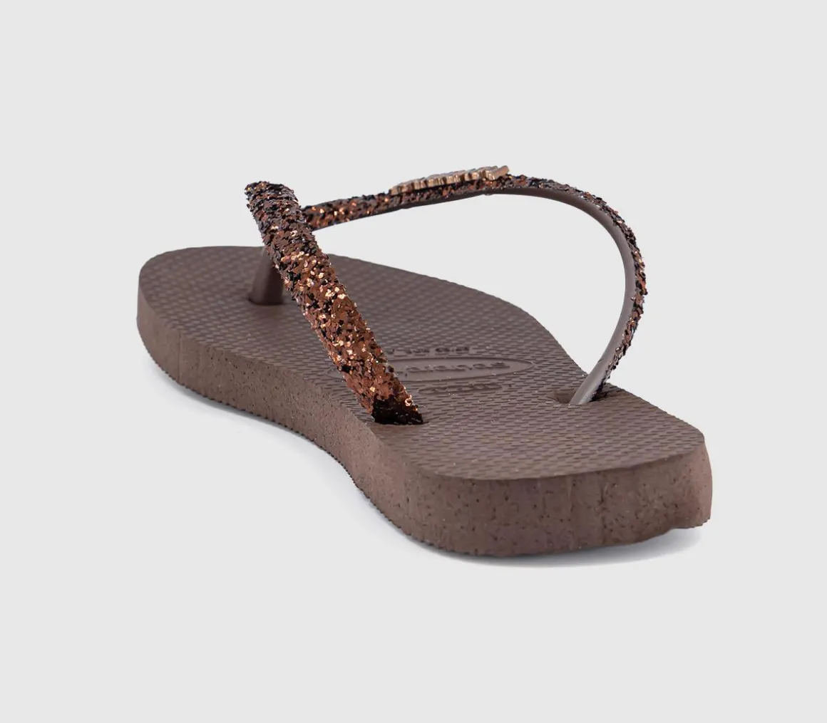 Slim Glitter II Flip Flops