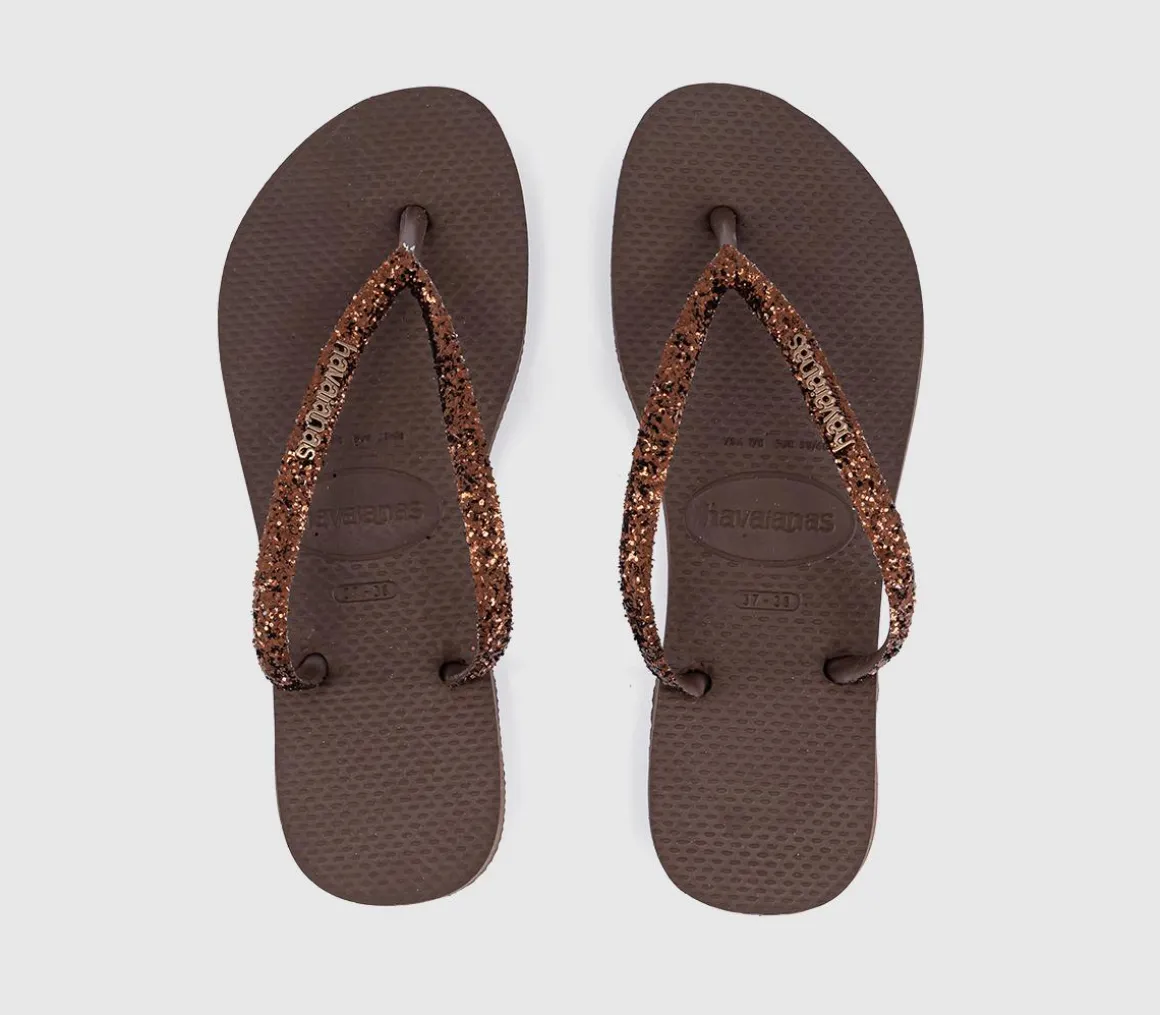 Slim Glitter II Flip Flops