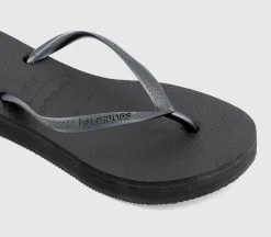 Slim Platform Flip Flops