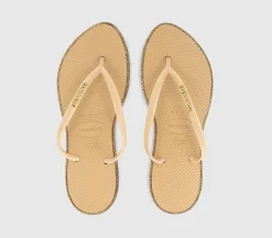 Slim Point Glitter Flip Flops