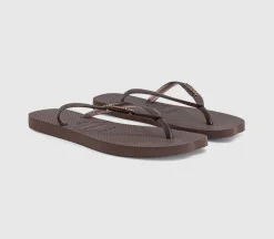 Slim Split Flip Flops