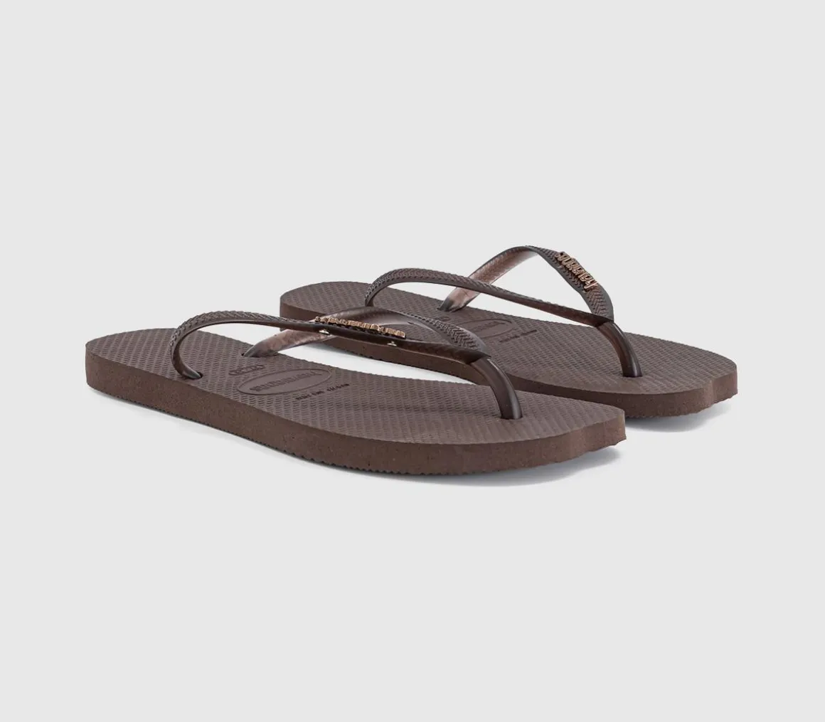 Slim Split Flip Flops