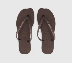 Slim Split Flip Flops