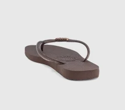 Slim Split Flip Flops