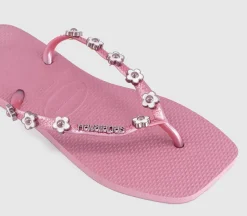 Slim Square Stylish Flip Flops