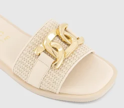 Society Raffia Chain Detail Slides