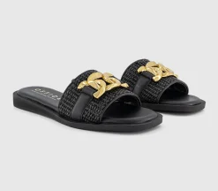 Society Raffia Chain Detail Slides
