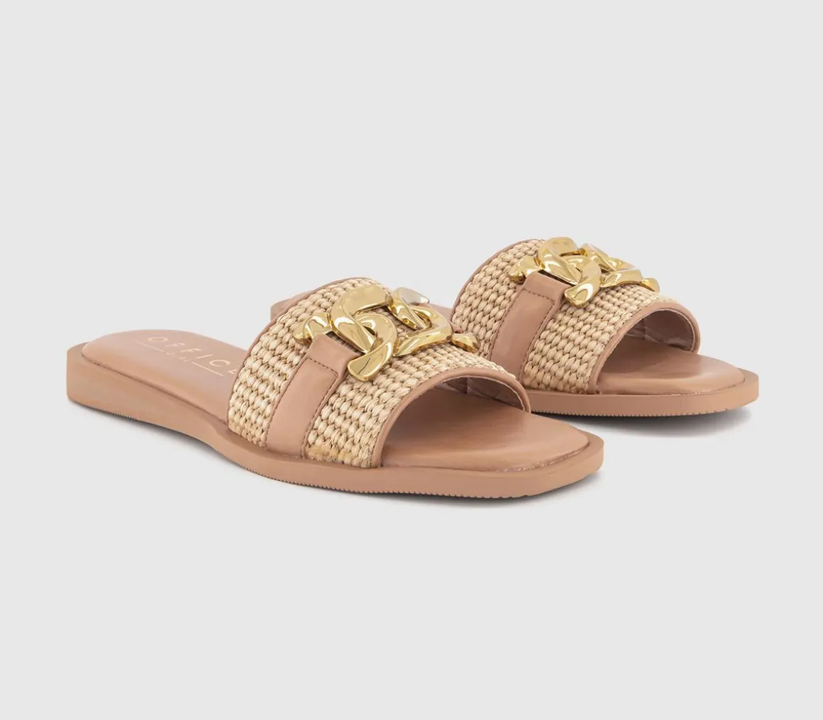 Society Raffia Chain Detail Slides
