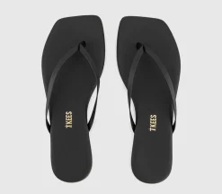 Square Toe Lily Flip Flops