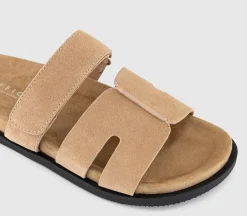 Stepney Cut Out Two Strap Footbed Sandals M
