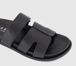 Stepney Cut Out Two Strap Footbed Sandals