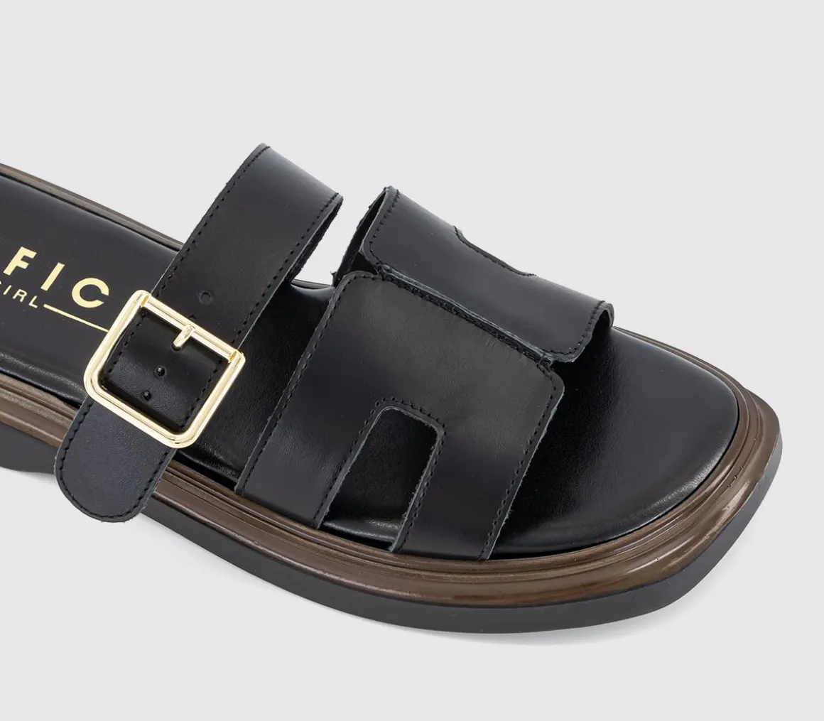 Stevie Cut Out Buckle Sandals