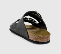 Sully Double Buckle Footbed Sandals