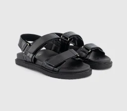 Sunlight Double Strap Slingback Footbed Sandals
