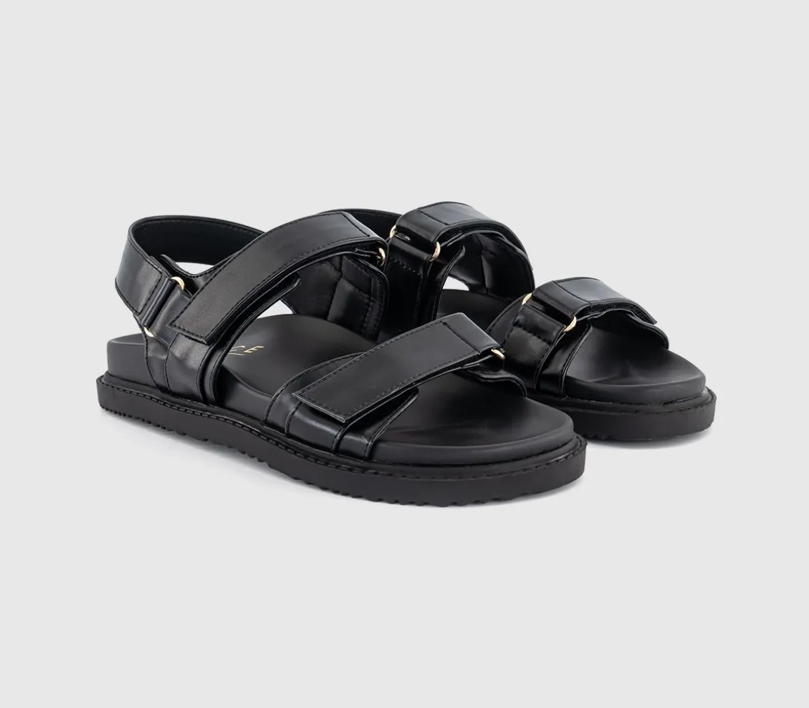 Sunlight Double Strap Slingback Footbed Sandals