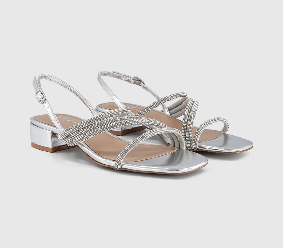 Swish Asymmetric Strappy Sandals