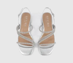 Swish Asymmetric Strappy Sandals