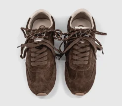 Talon Slim Sole Suede Runner Trainers
