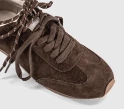 Talon Slim Sole Suede Runner Trainers