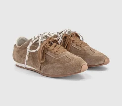 Talon Slim Sole Suede Runner Trainers