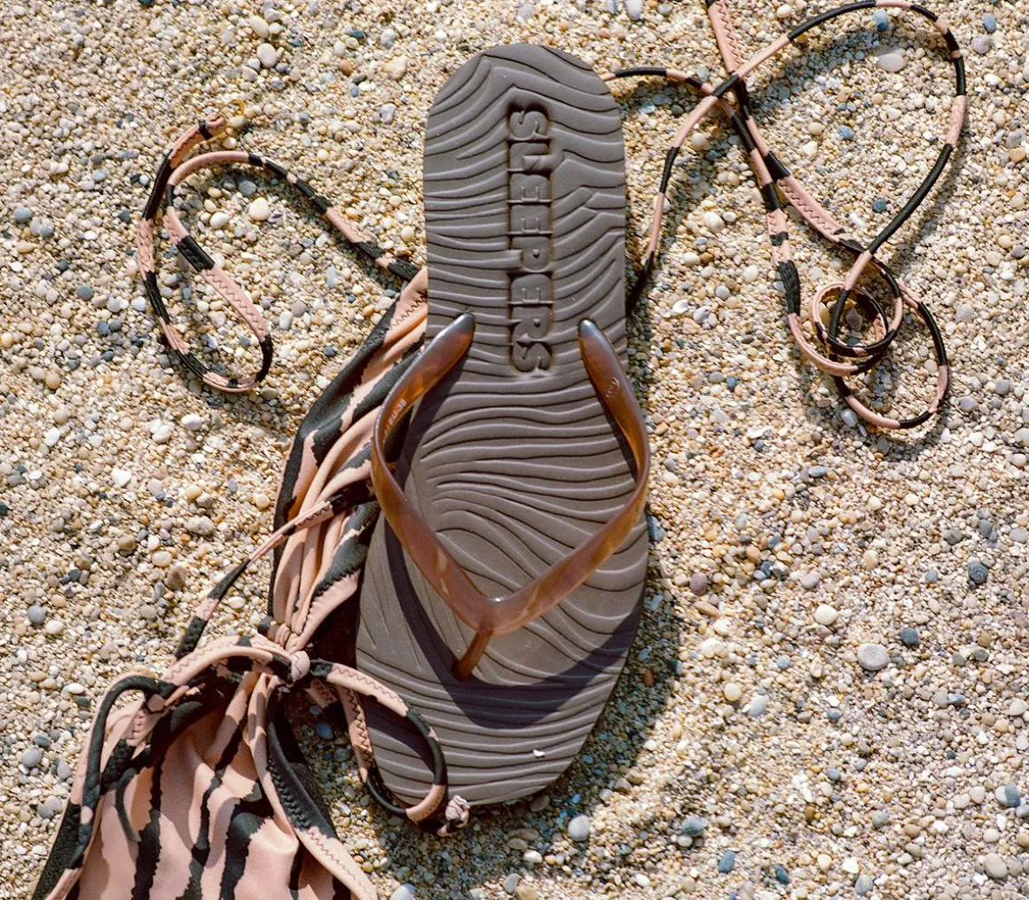 Tapered Platform Flip Flop