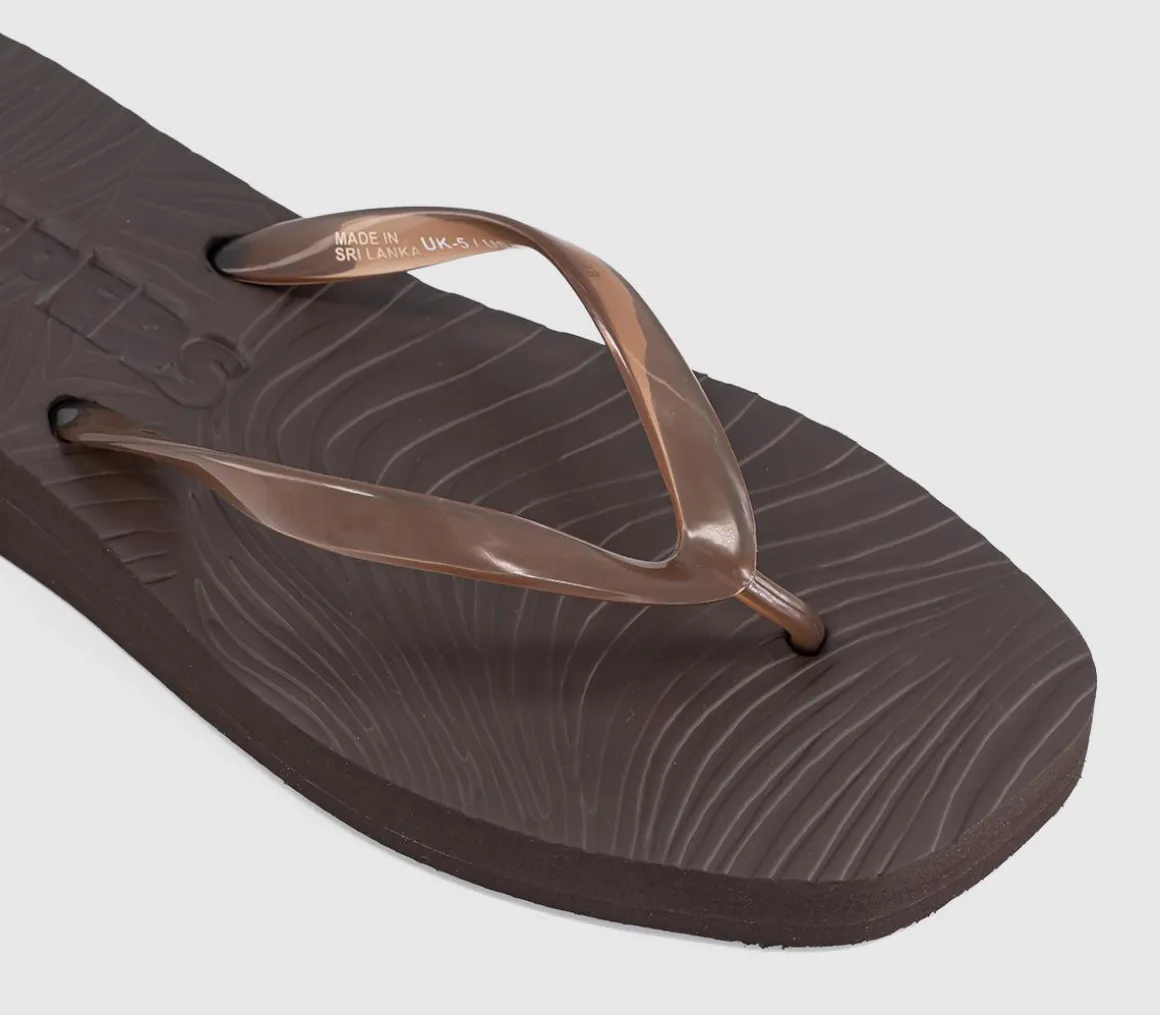 Tapered Platform Flip Flop