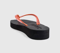 Tapered Platform Flip Flops