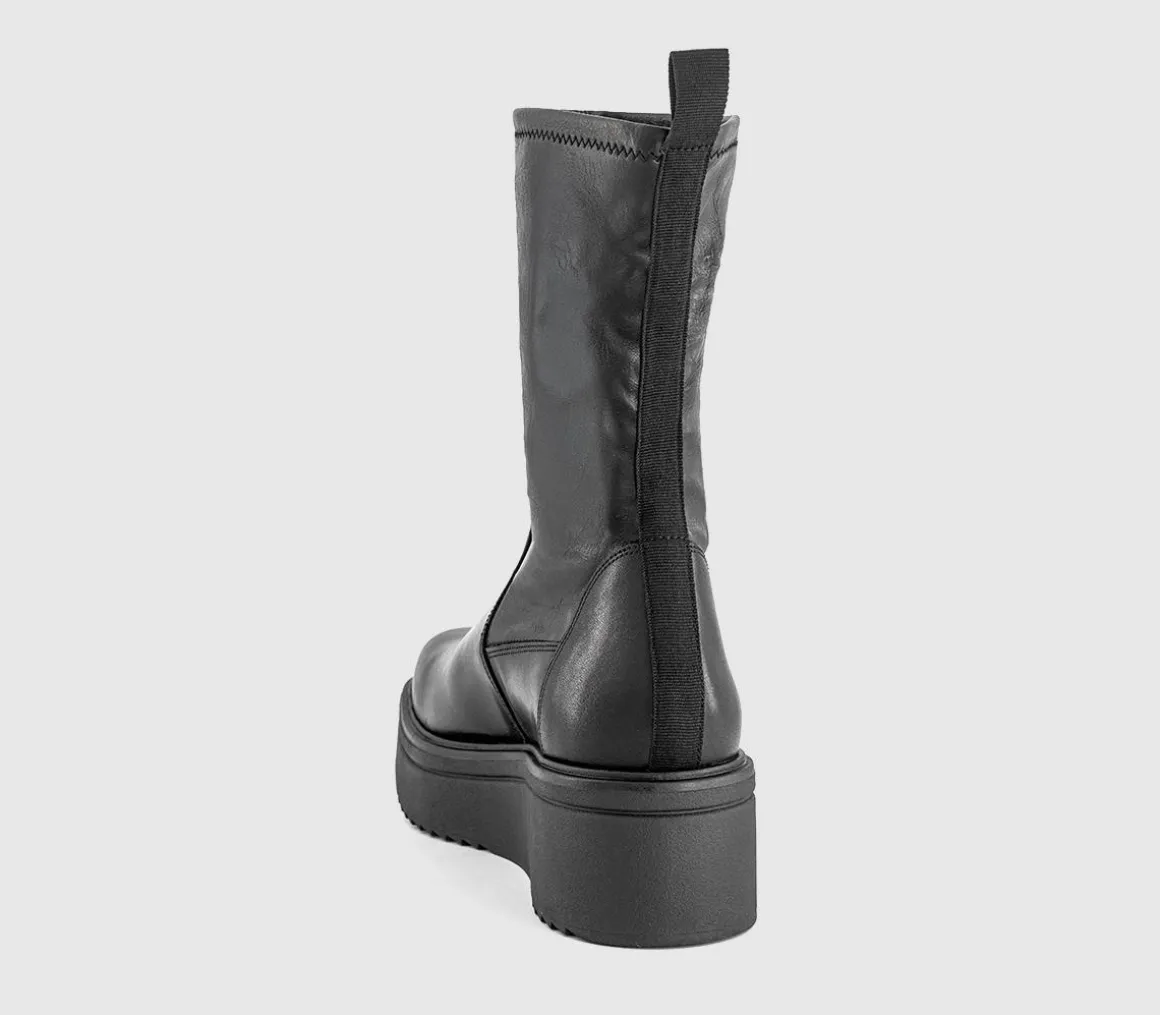 Tara Stretch Platform Chelsea Boots