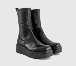 Tara Stretch Platform Chelsea Boots