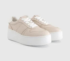 Tatum Platform Lace Up Trainers