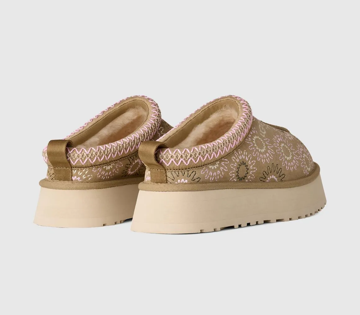 Tazz Sun Stitch Slippers
