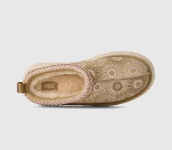 Tazz Sun Stitch Slippers