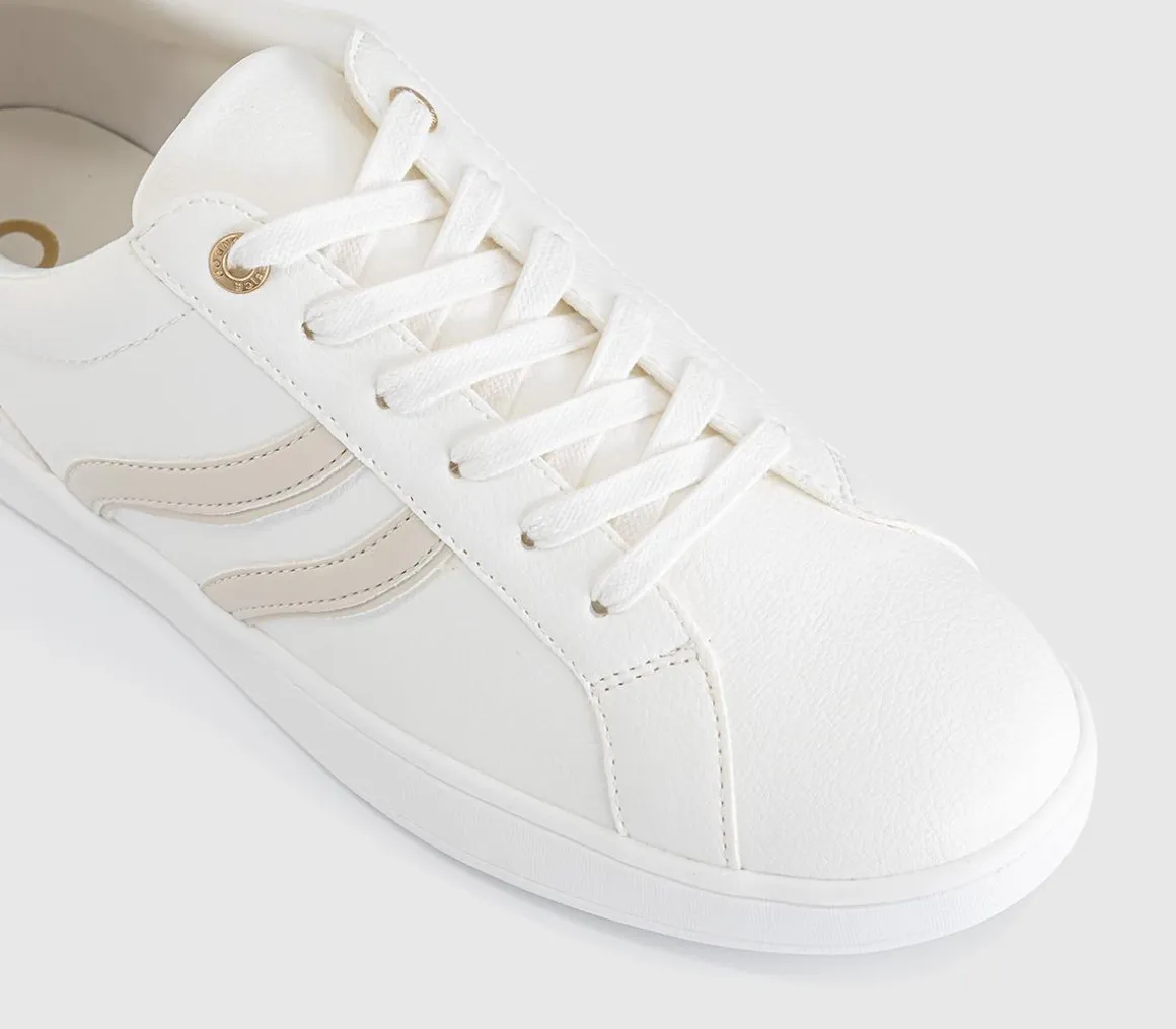 Thistle Stripe Lace Up Trainers