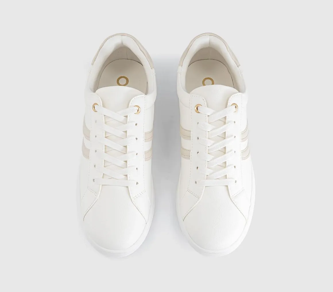 Thistle Stripe Lace Up Trainers