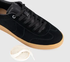 Thrive Lace Up Suede Cup Sole Trainers