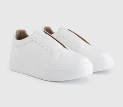 Topaz Slip On Platform Trainers