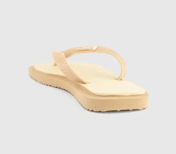 Top Square Fusion Flip Flops