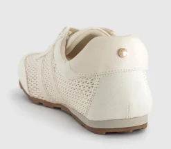 Tropical Mesh Slim Sole Lace Up Trainers