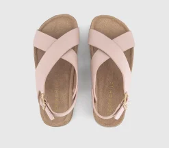 Tropic Cross Over Footbed Sandals