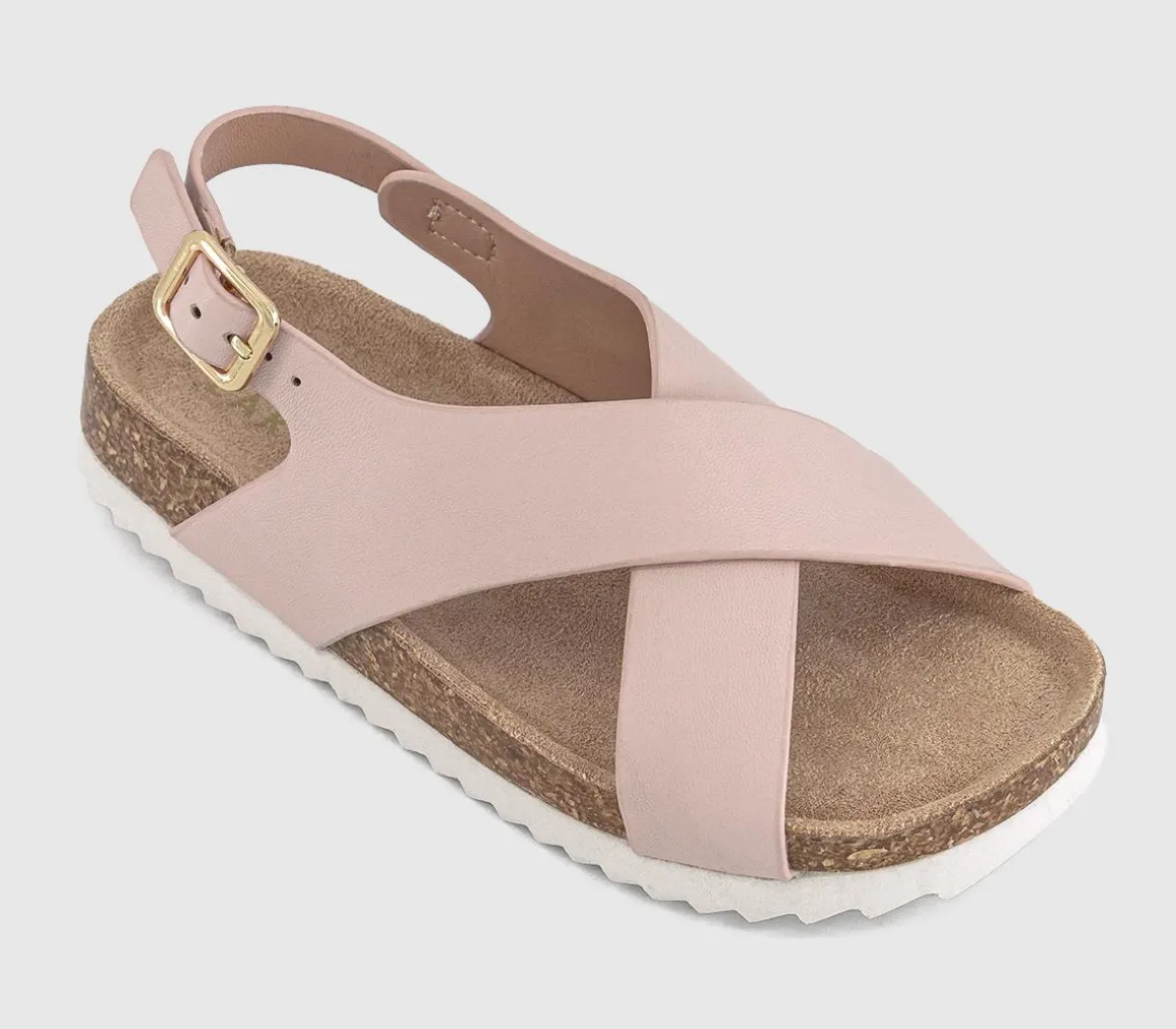 Tropic Cross Over Footbed Sandals