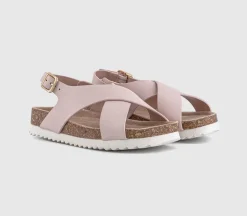 Tropic Cross Over Footbed Sandals