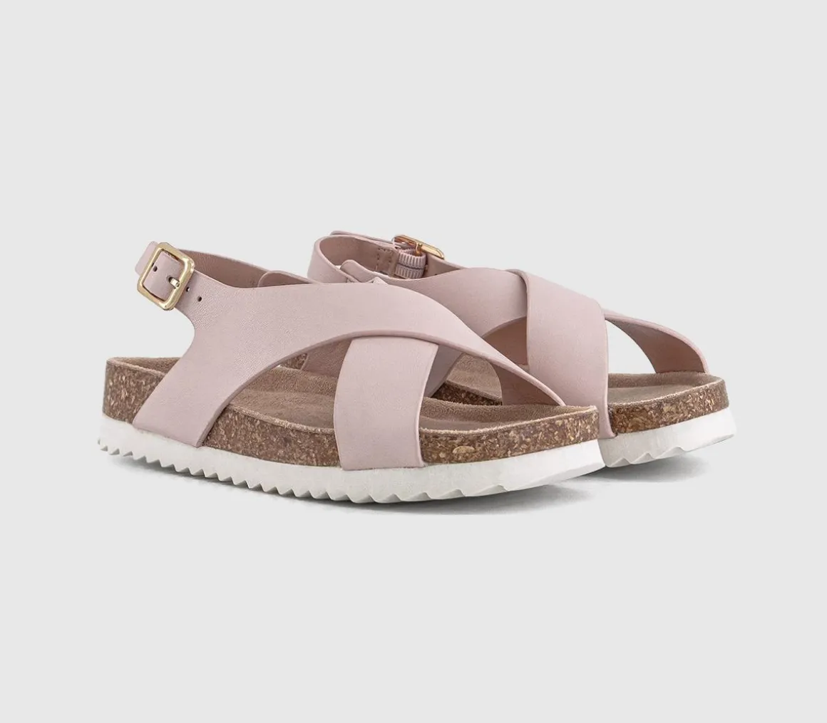 Tropic Cross Over Footbed Sandals