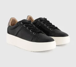 Tuscany Lace Up Platform Trainers