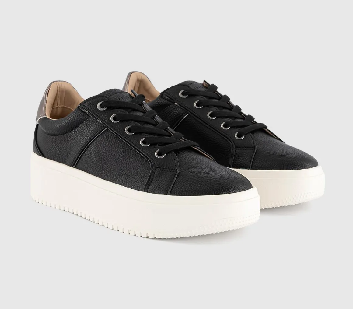 Tuscany Lace Up Platform Trainers