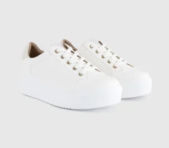 Twister Lace Up Platform Trainers