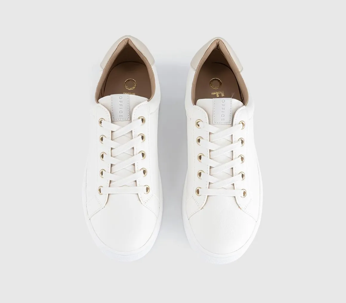 Twister Lace Up Platform Trainers