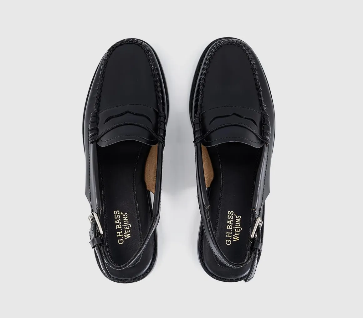 Weejun Penny Slingback Loafers