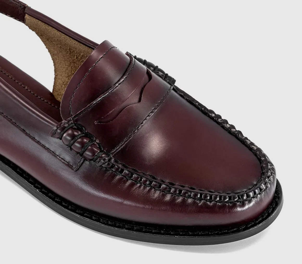 Weejun Penny Slingback Loafers
