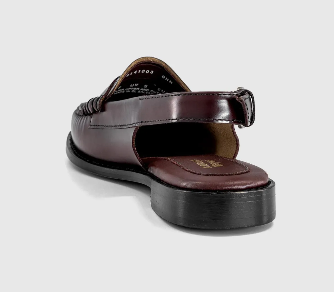 Weejun Penny Slingback Loafers